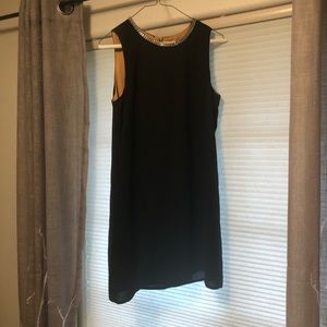 Gabrielle Rocha Dress with Jeweled Neck